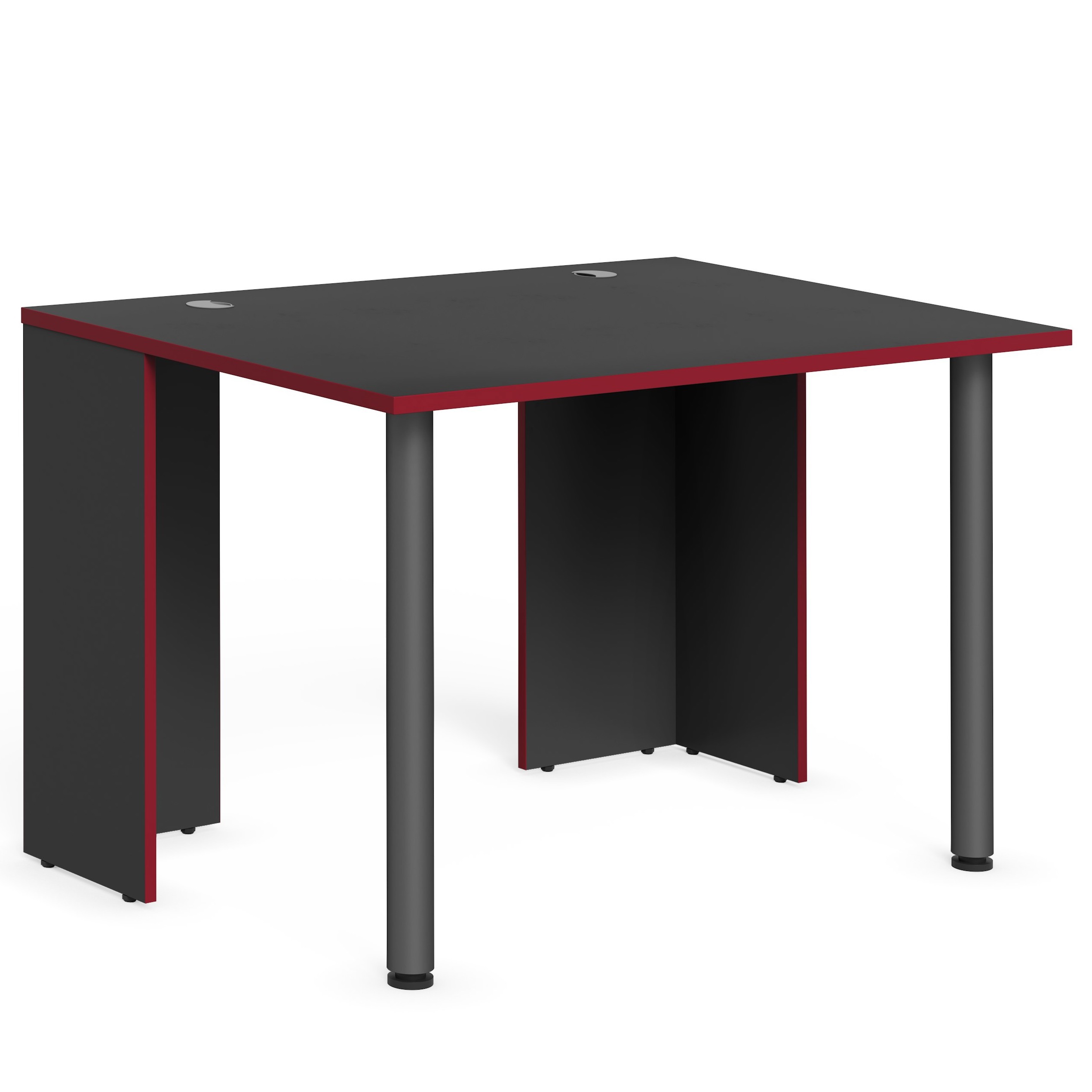 Изображение товара Стол Skyland SSTG 1385 120x75x85 см ЛДСП красный антрацит игровой и офисный