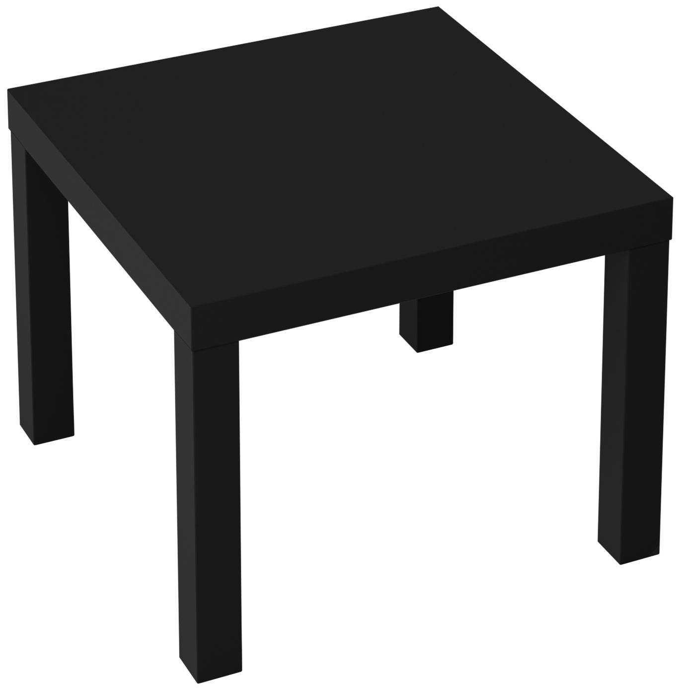 Изображение товара Журнальный столик Like квадратный 55x55 см черный