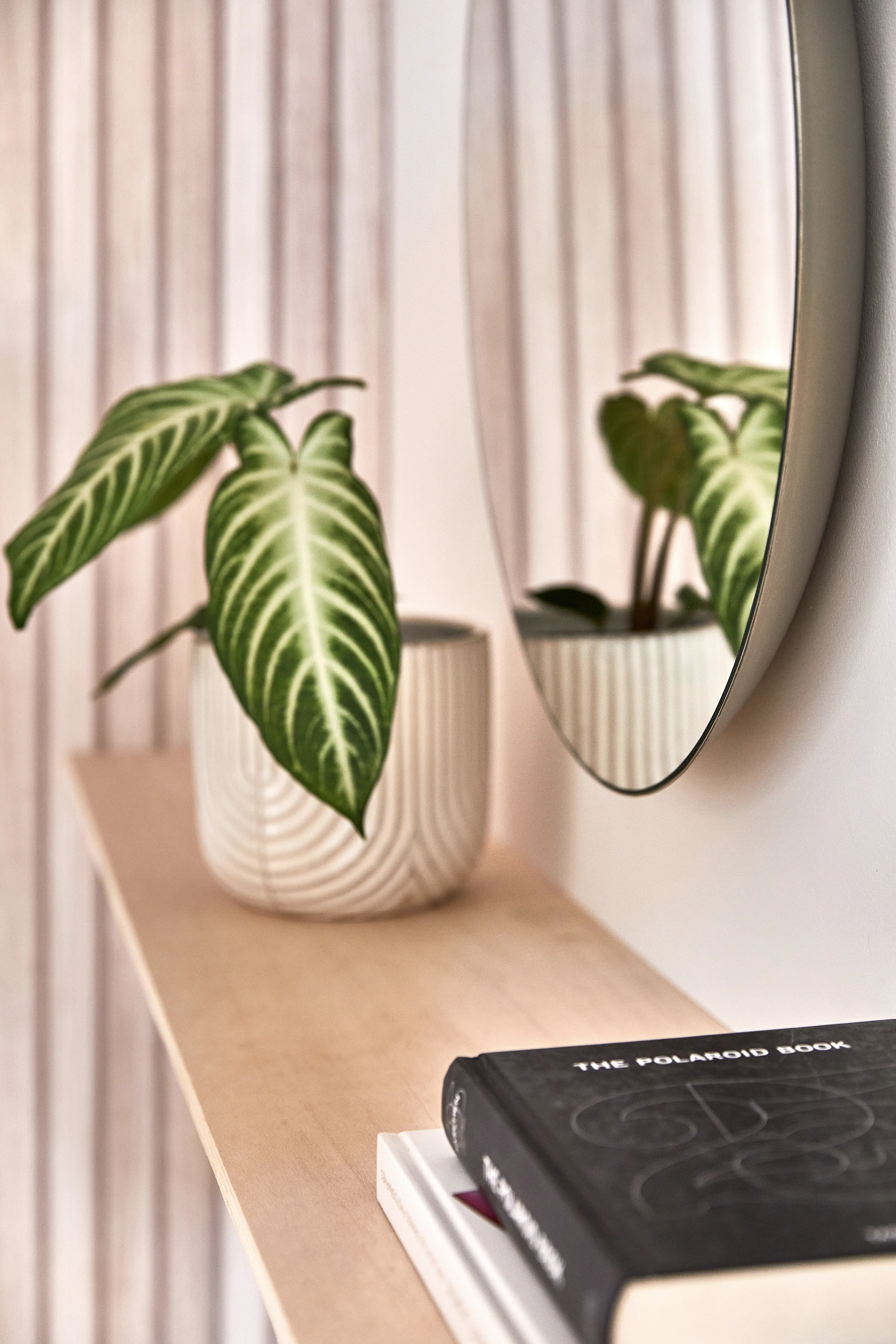 Зеркало декоративное Inspire Nory Silver 55 см круглое цвет серый - 1