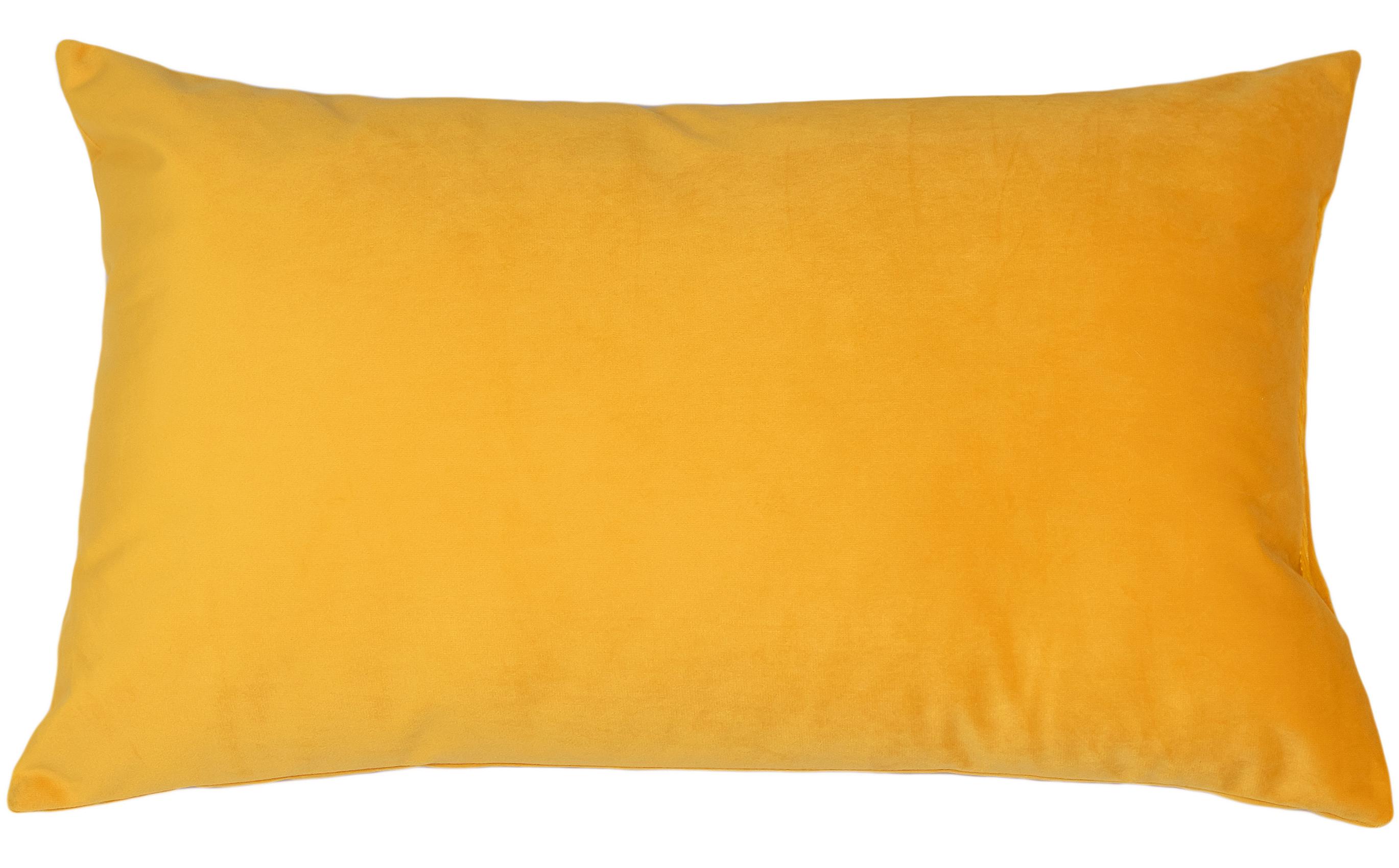 Изображение товара Подушка декоративная Linen Way 30x50 см цвет желтый Solemio 1