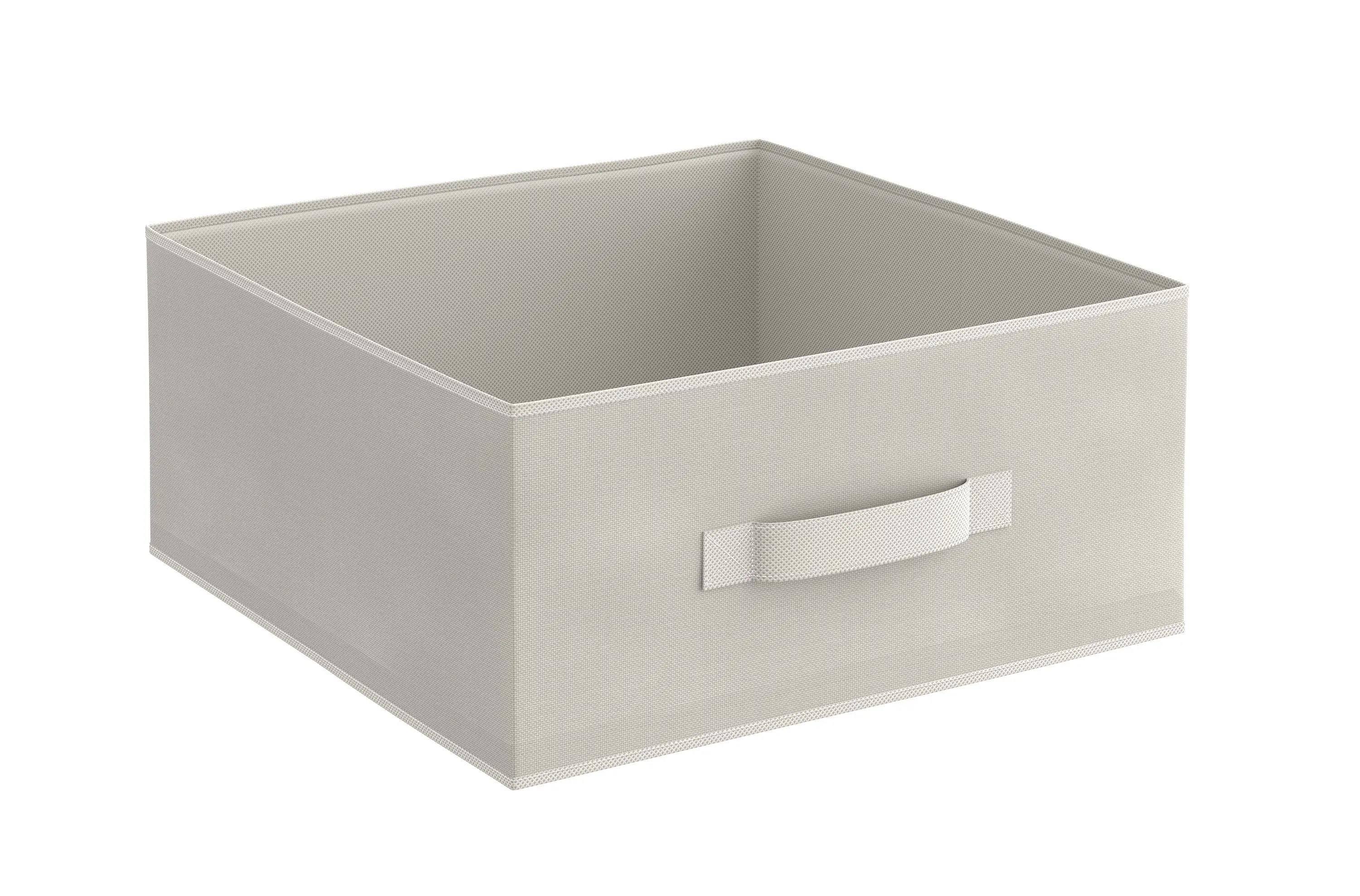 Короб Spaceo KUB Trench 15x31x31 см 14.4 л полиэстер цвет платиновый - 2