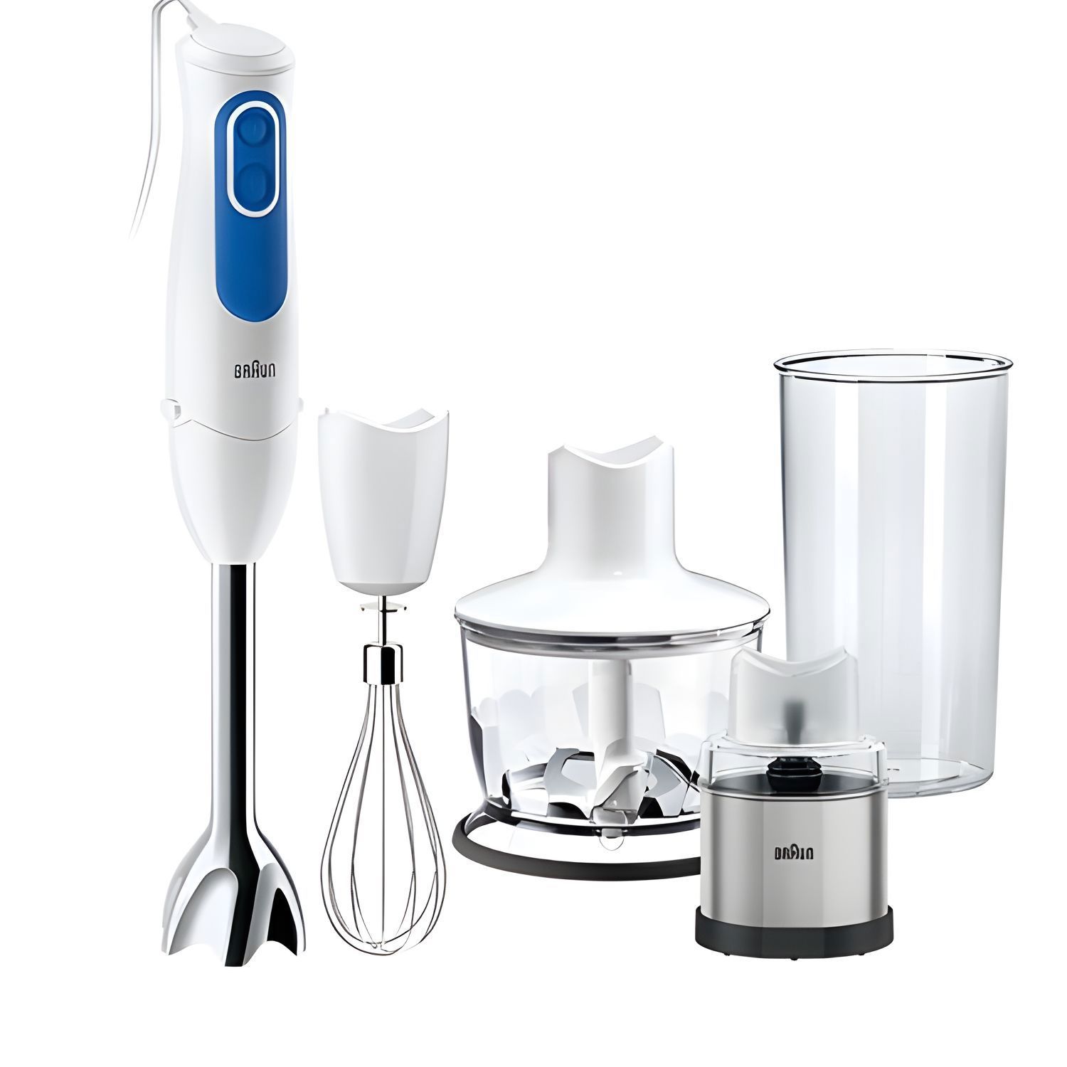 Изображение товара Погружной блендер Braun Mq 3038 wh spice+ цвет белый