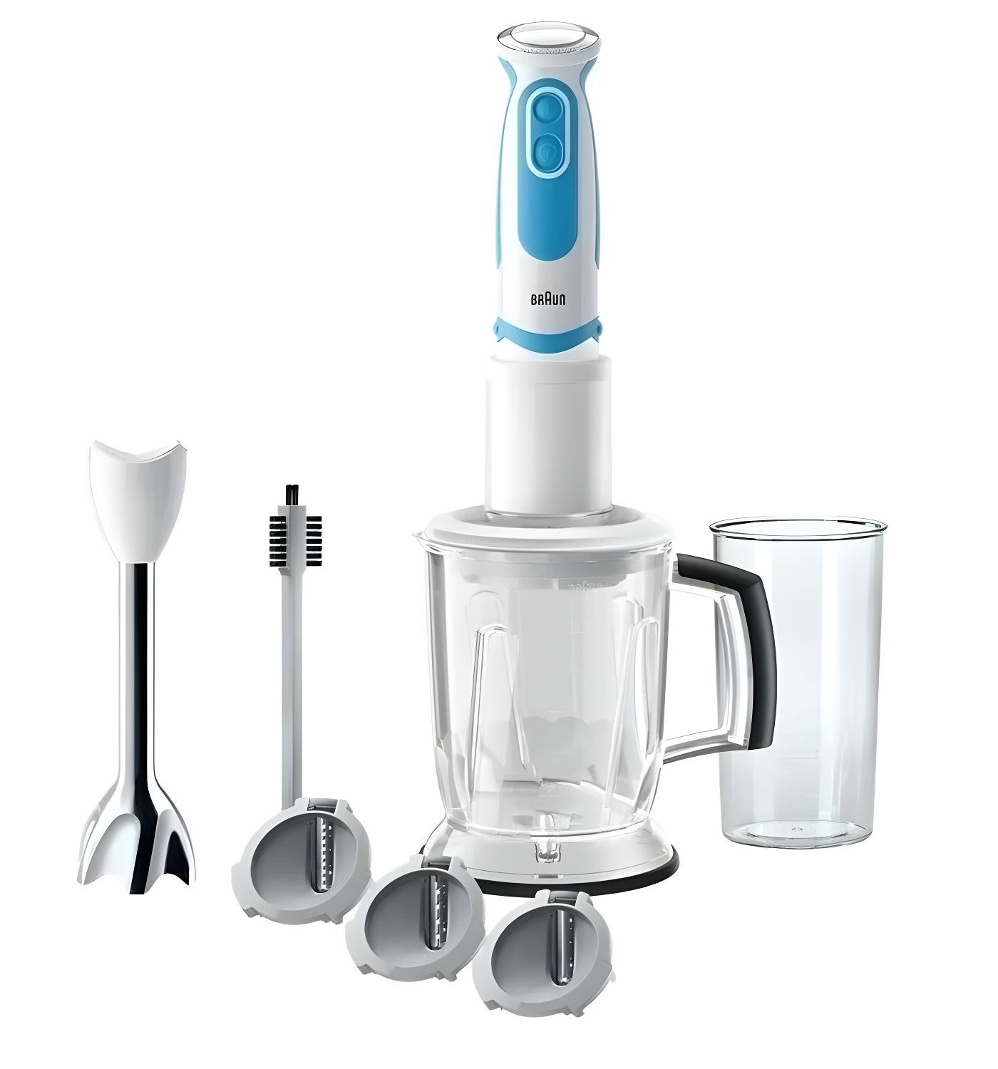 Изображение товара Погружной блендер Braun Mq 5260 wh bl цвет белый