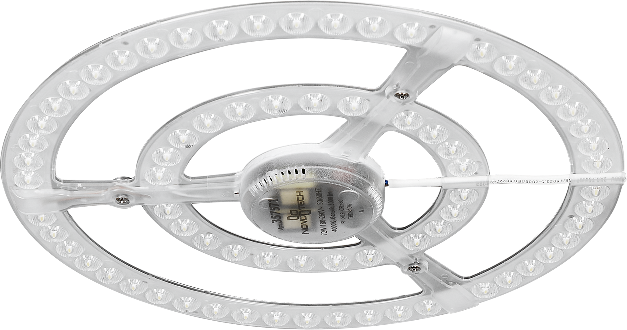 Модуль светодиодный Novotech Klark 357571 323 мм 72 Вт 5000 Лм нейтральный белый свет