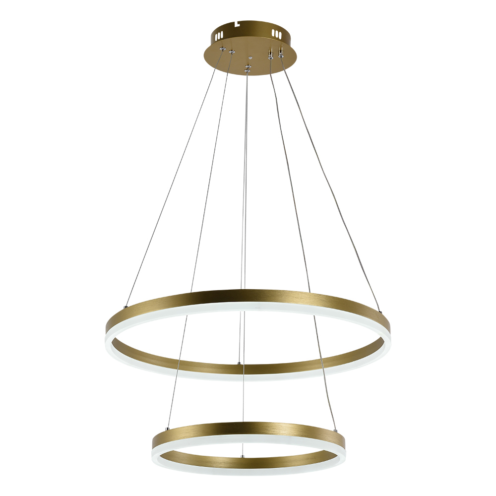 Изображение товара Люстра подвесная светодиодная с RGB управлением SF5021/2P-GD