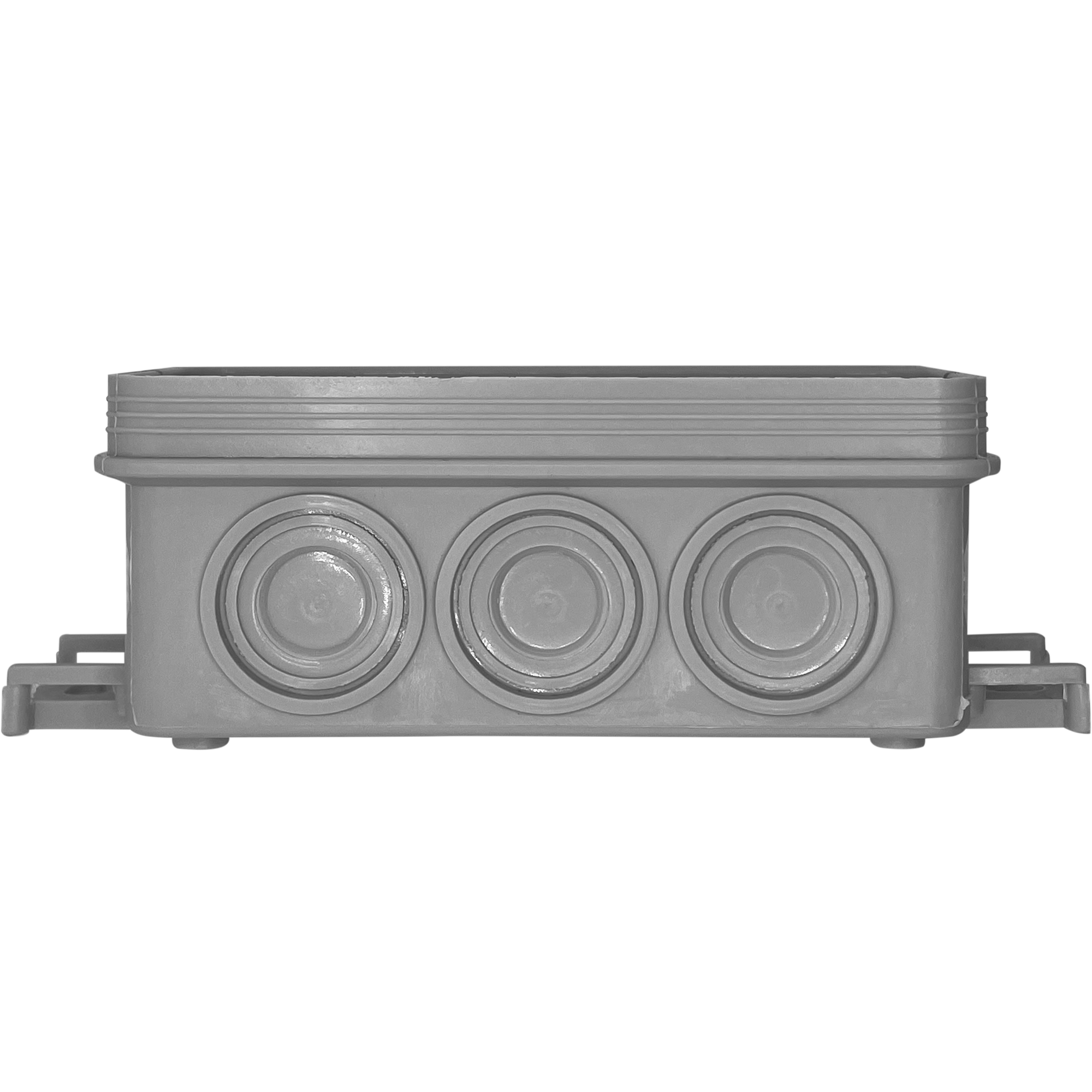 Распределительная коробка открытая Lexman D 90x42x40 мм 10 вводов IP55 цвет серый - 1