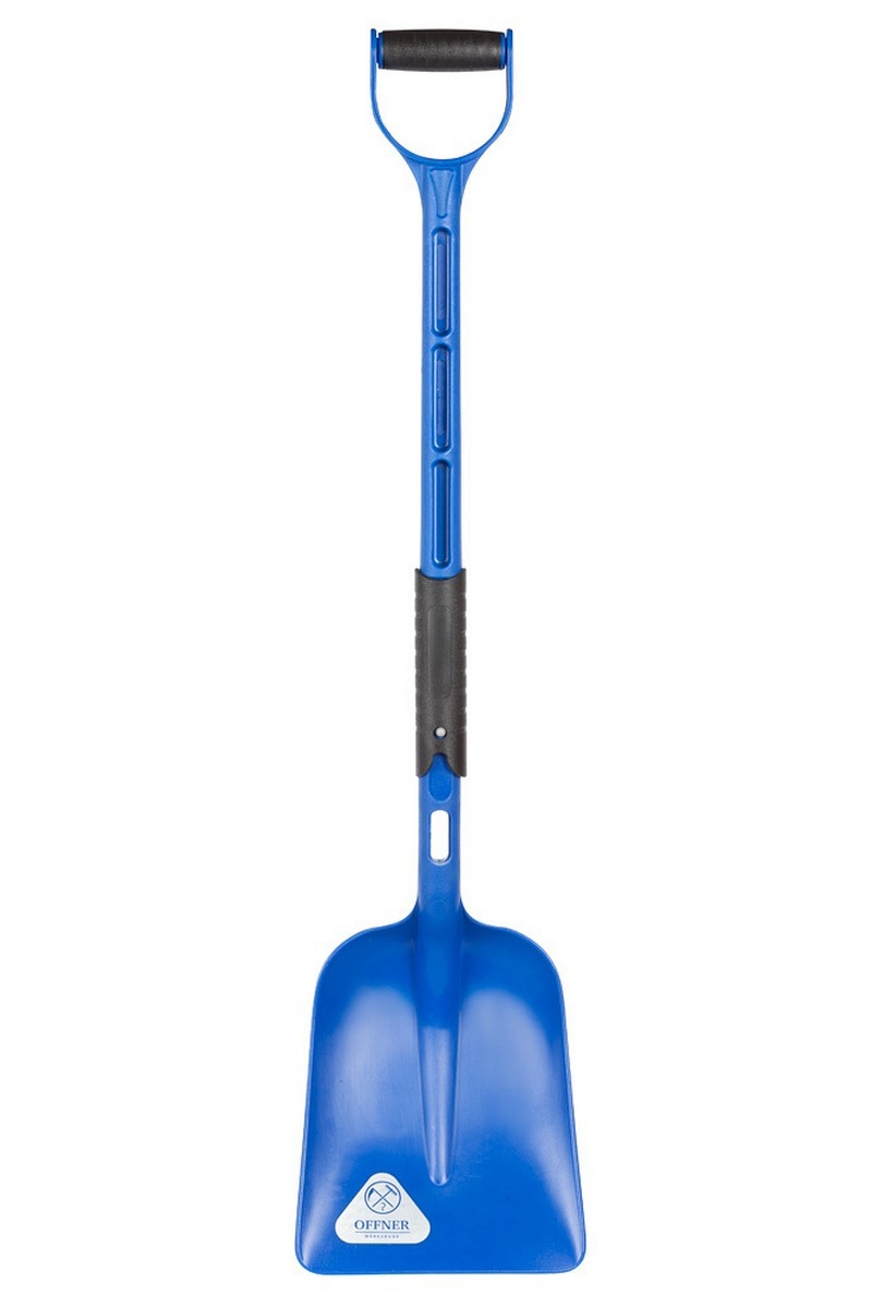 Изображение товара Лопата для уборки снега Offner 22 см x 100 см сталь и пластик, австрийское качество