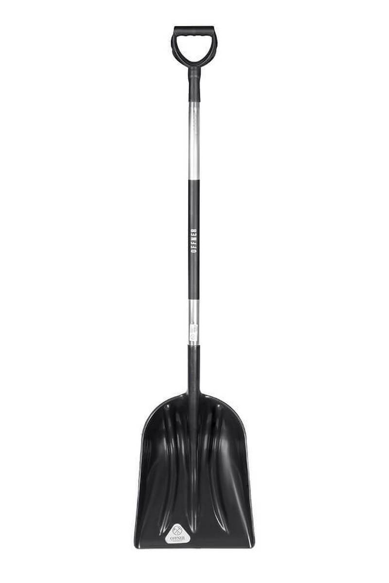 Изображение товара Лопата для уборки снега Offner 35 см x 140 см пластик с черенком алюминий