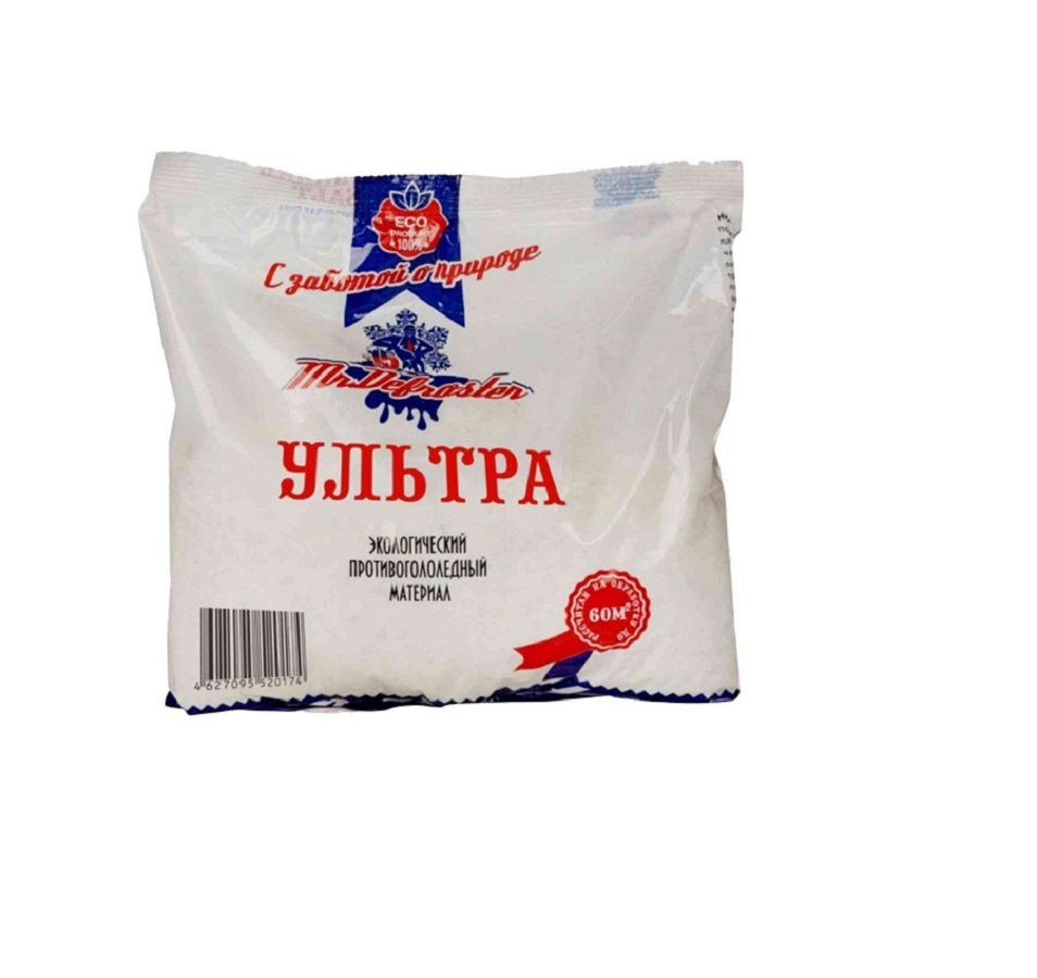 Изображение товара Противогололедный реагент Mr.Defroster Ультра 3кг для безопасной зимней обработки