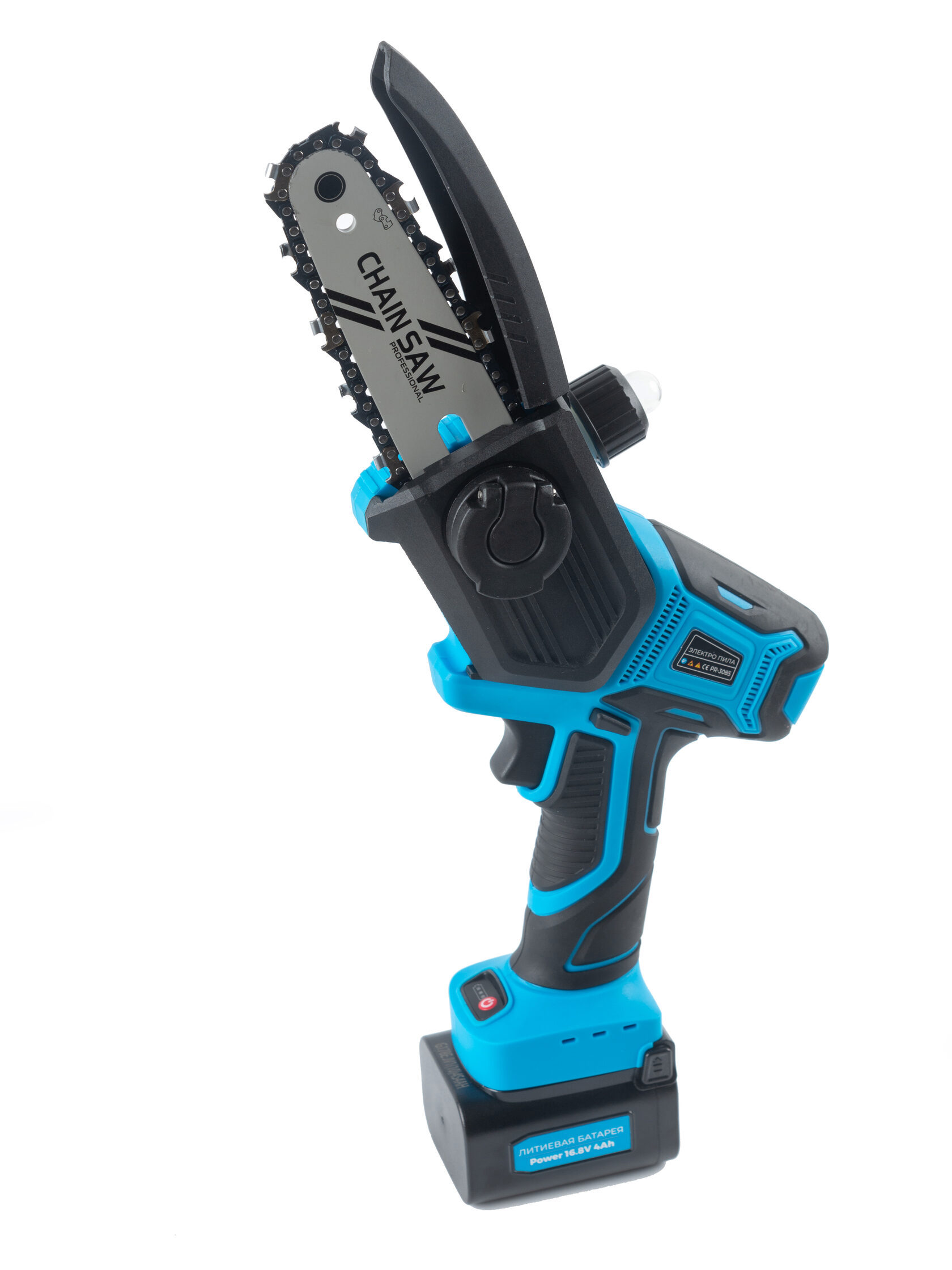 Изображение товара Пила аккумуляторная Pruner Sc-5803 16.8 В шина 12 см 2x4 Ач АКБ и ЗУ в комплекте