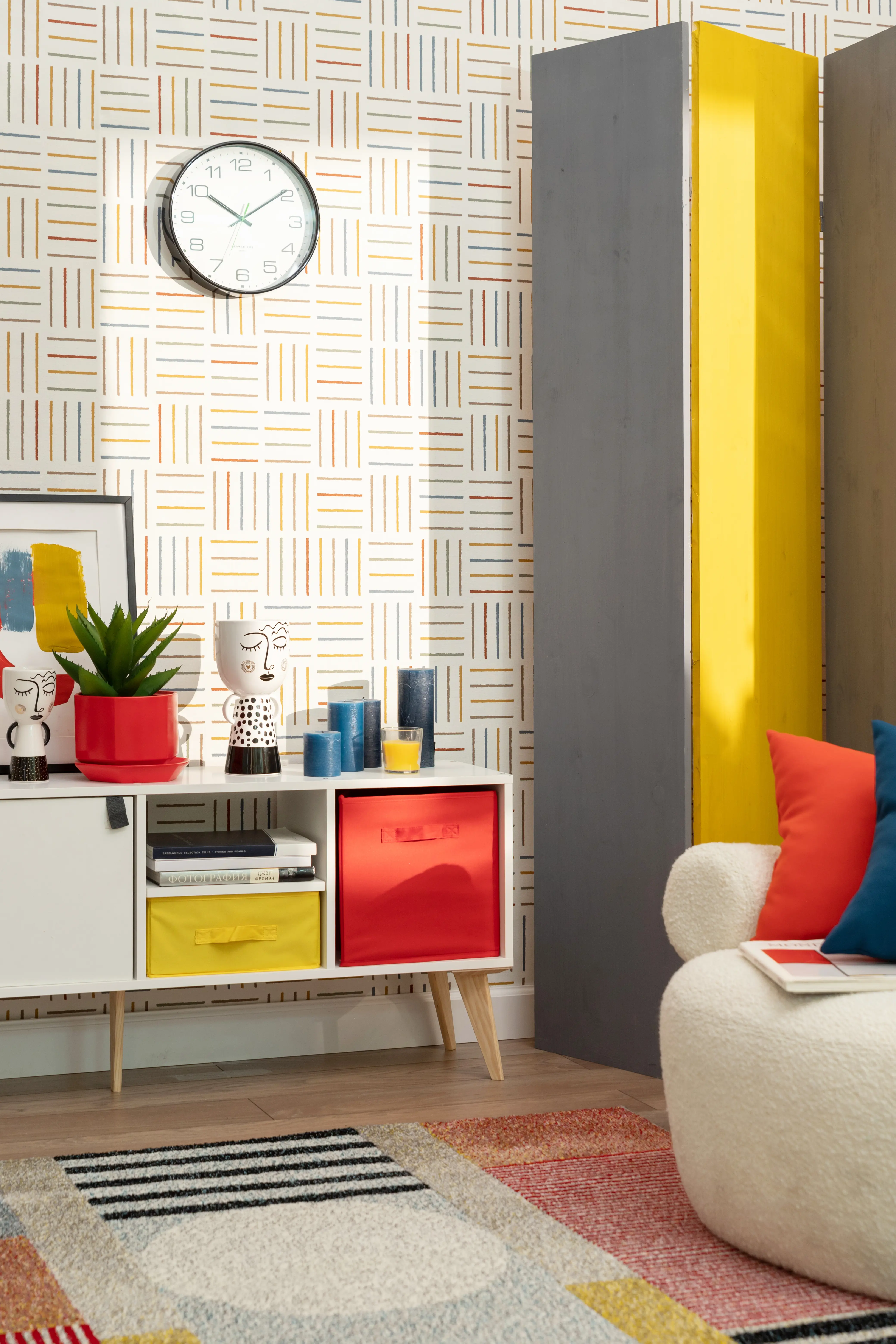 Короб Spaceo KUB Banana 15x31x31 см 14.4 л полиэстер цвет жёлтый - 4