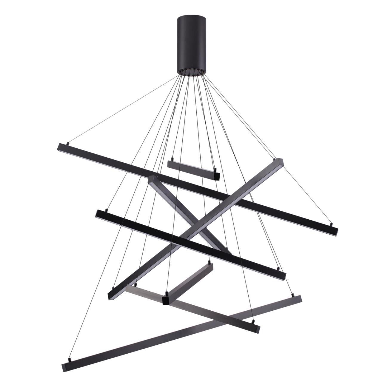 Изображение товара Светильник подвесной светодиодный Сонекс 970596/b 34 м² нейтральный белый свет цвет черный