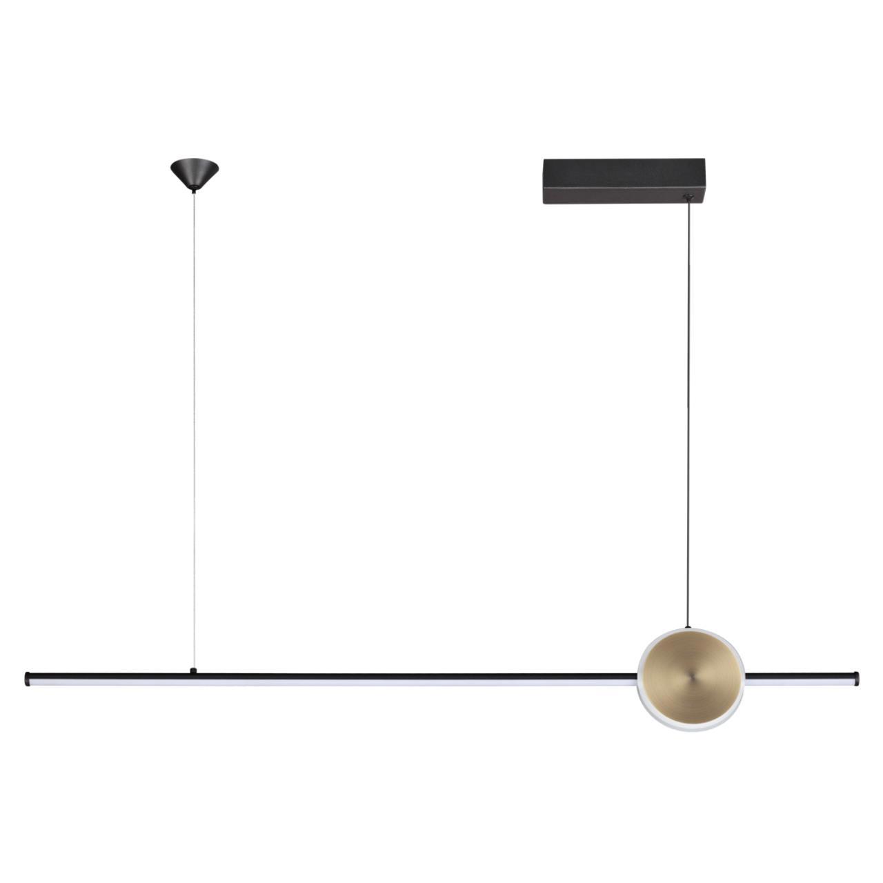 Изображение товара Светильник подвесной светодиодный Сонекс 1120930/l 10 м² нейтральный белый свет цвет черный