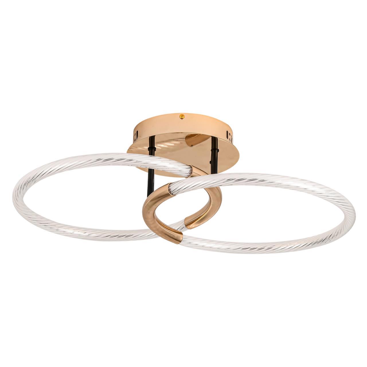 Изображение товара Люстра потолочная светодиодная Lumion 1118861/cl с пультом управление 14 м² золото