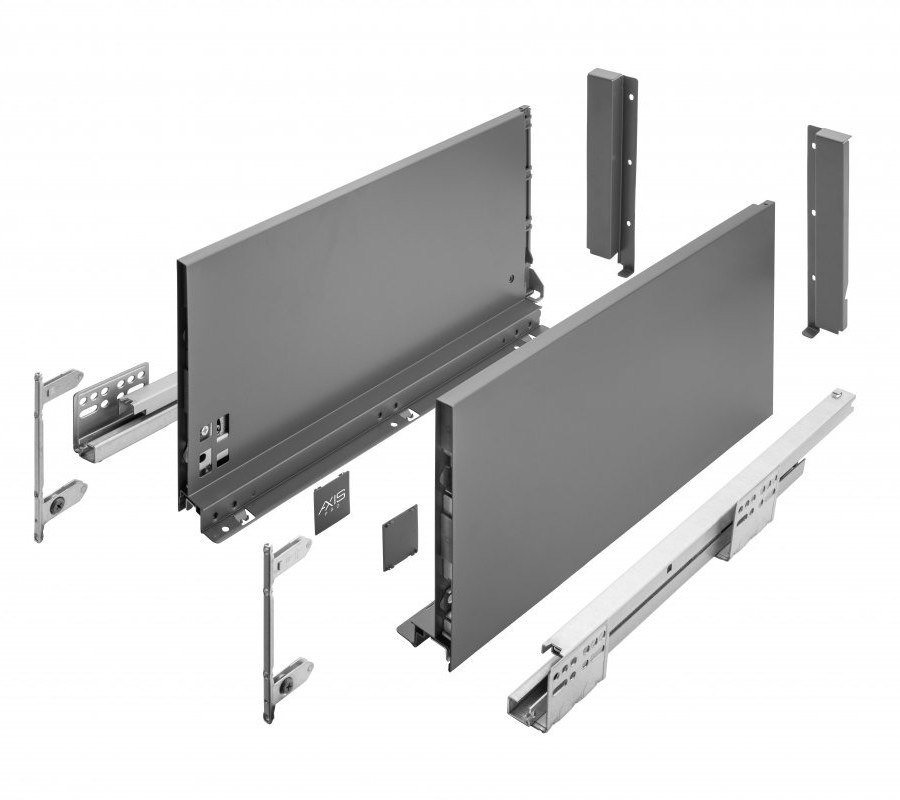 Изображение товара Система выдвижения AXIS PRO L-400 мм высокий H-200 мм антрацит