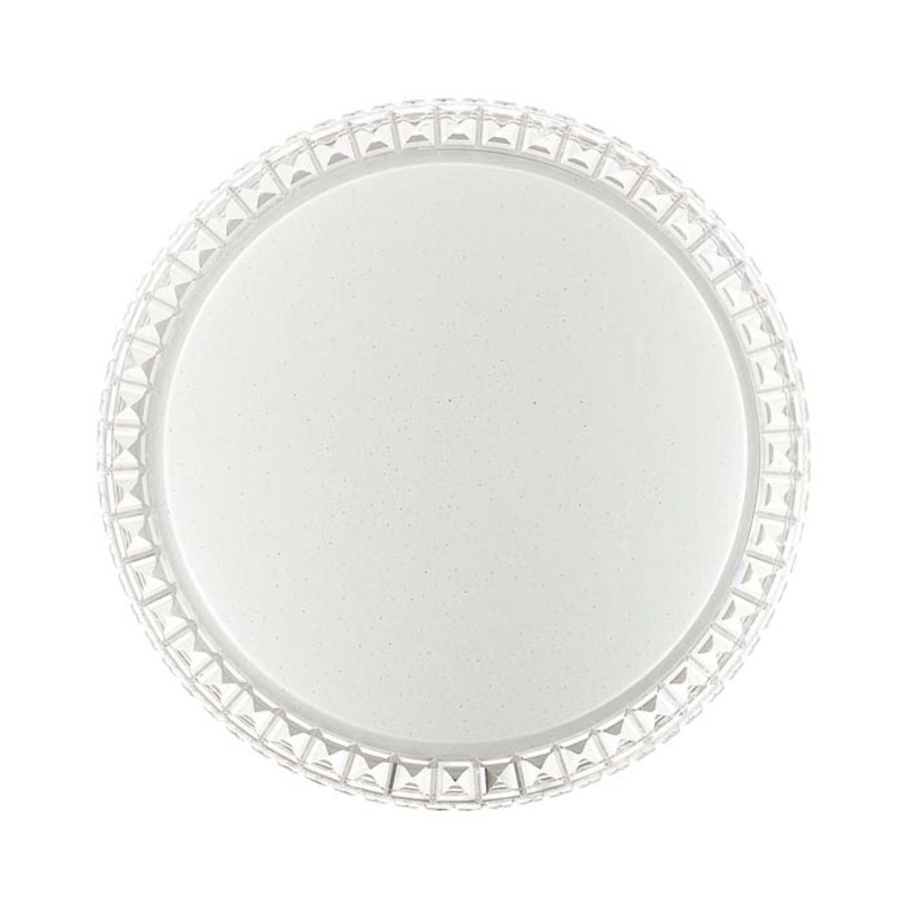 Изображение товара Настенно-потолочный светильник Сонекс 14336.FL с пультом управления белый из пластика и металла