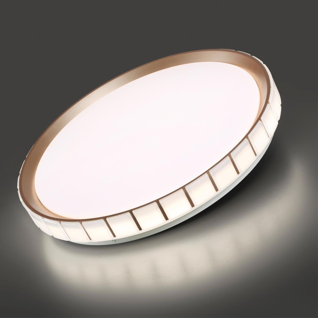 Изображение товара Светильник настенно-потолочный светодиодный Сонекс 352295.el с пультом управления 24 м² нейтральный белый свет цвет белый