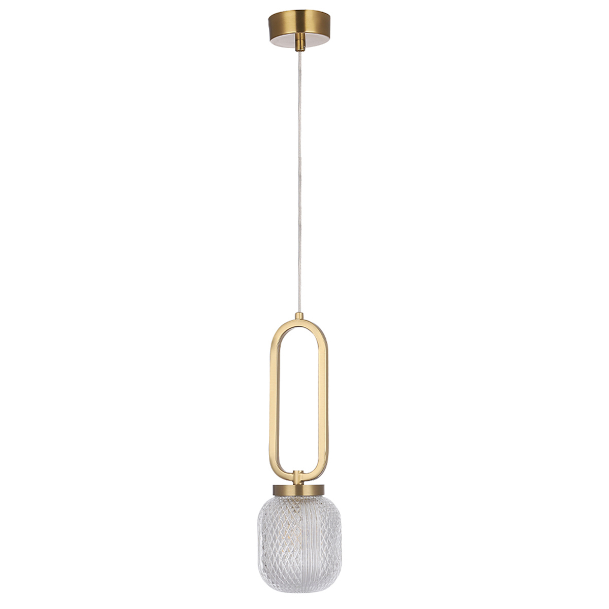 Изображение товара Подвесной светильник Crystal lux 0331/201 нейтральный белый жёлтый золотой