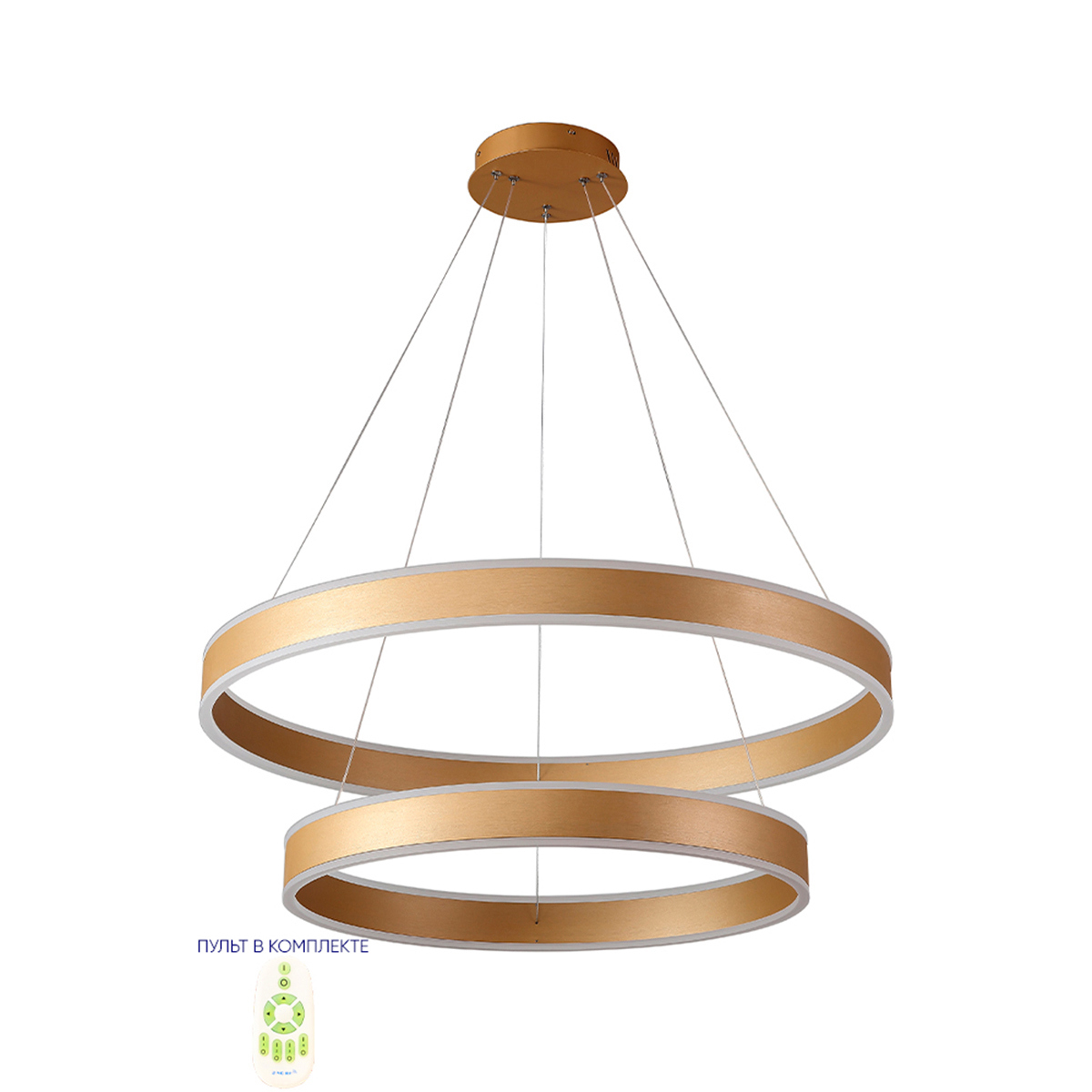 Изображение товара Светодиодная люстра потолочная Crystal lux 0980/302 с пультом управление 18 м²