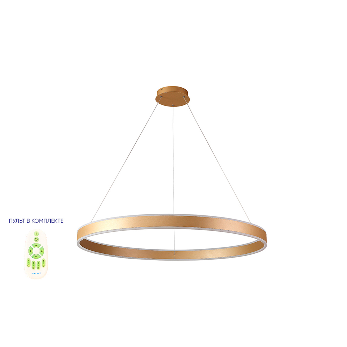 Изображение товара Люстра потолочная светодиодная Crystal lux 0980/301 с пультом 18 м² нейтральный белый свет