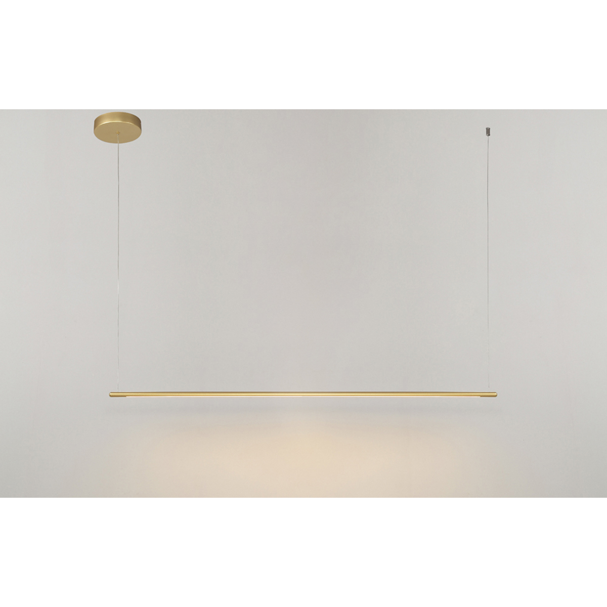 Изображение товара Светильник подвесной светодиодный Crystal lux 1400/230 2 м² нейтральный белый свет цвет жёлтый/золотой