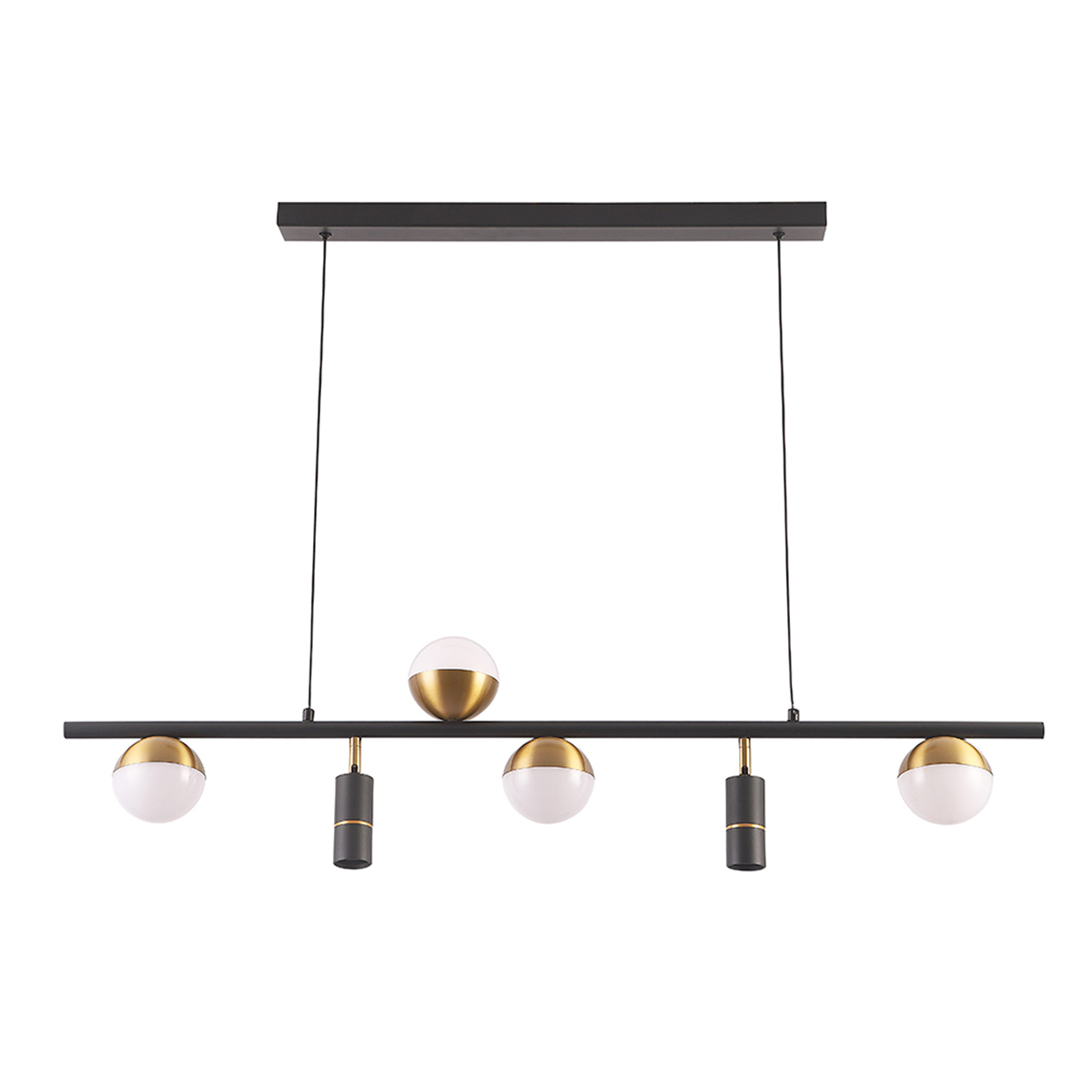 Изображение товара Подвесной светильник Crystal lux 1400/263 с пультом управленьем 8 м² нейтральный белый черный