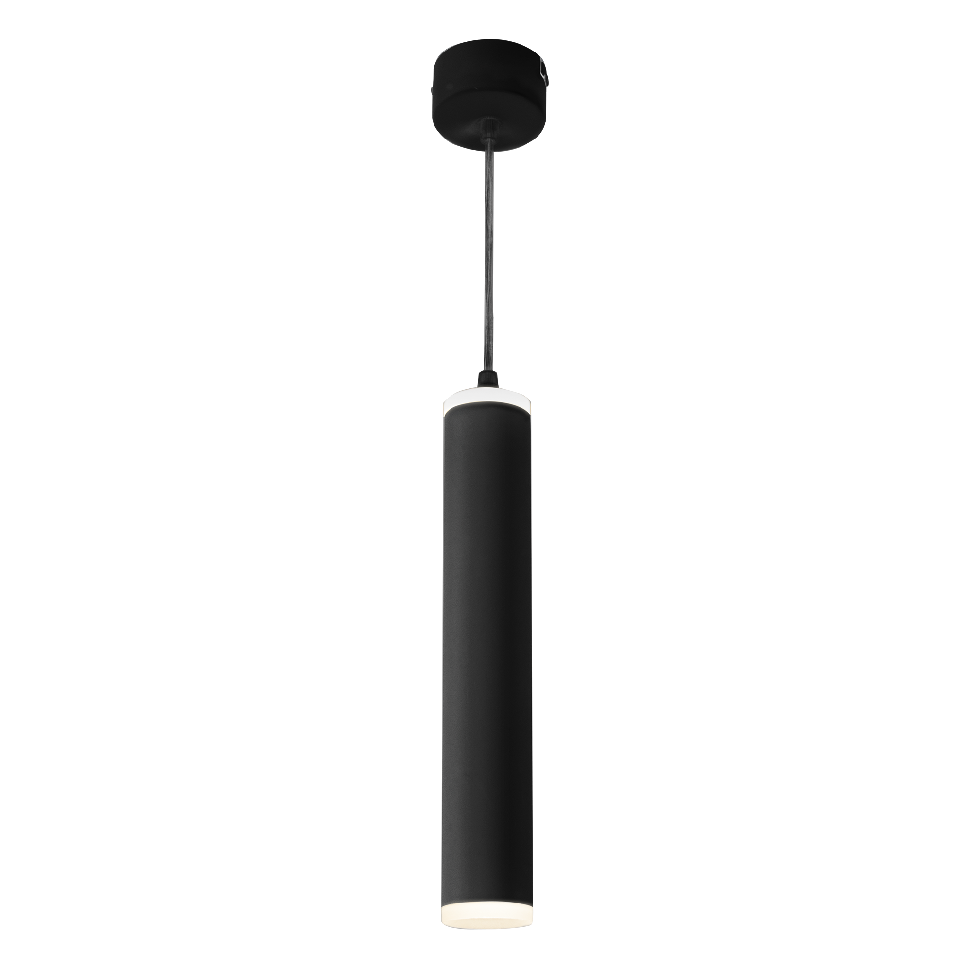Изображение товара Подвесной светодиодный светильник Elektrostandard DLR035 12 Вт черный матовый