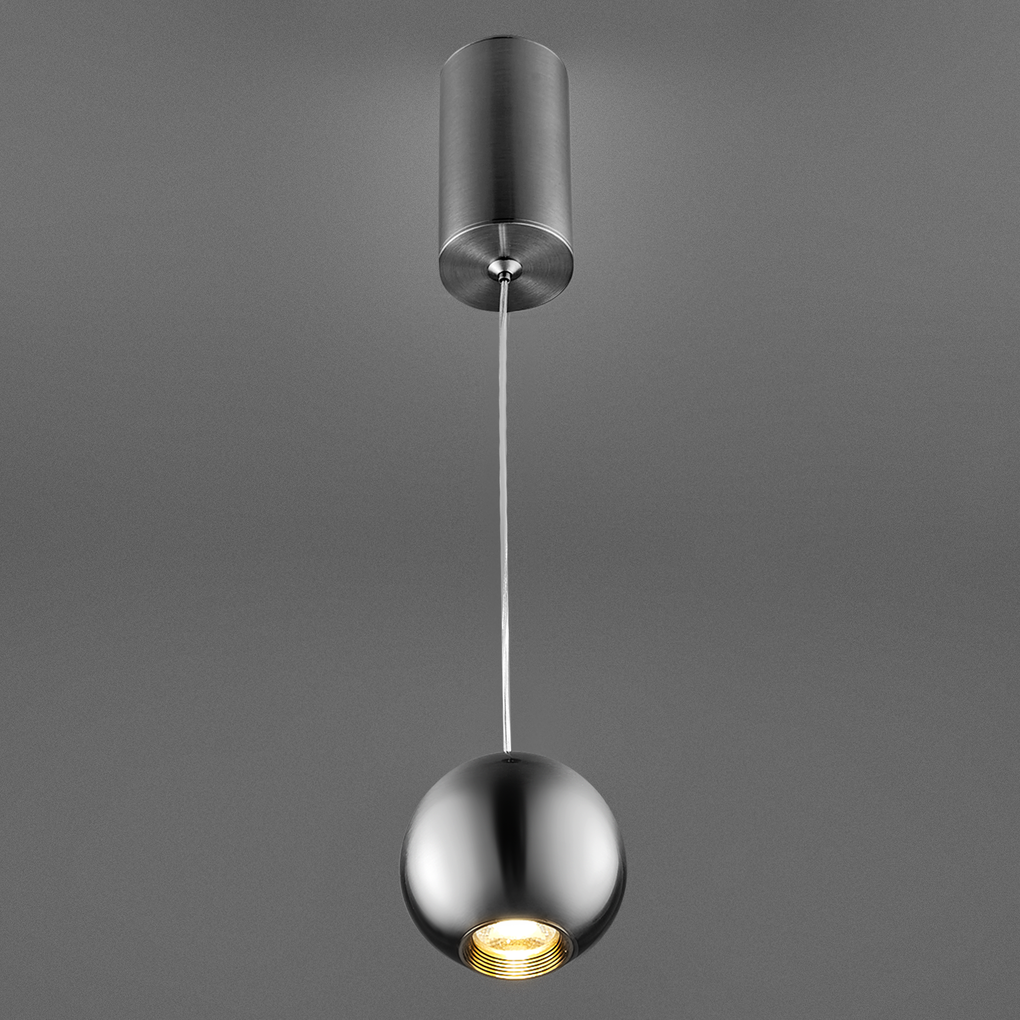 Изображение товара Светильник подвесной светодиодный 50215/1 IP20 7W нейтральный белый свет цвет хром