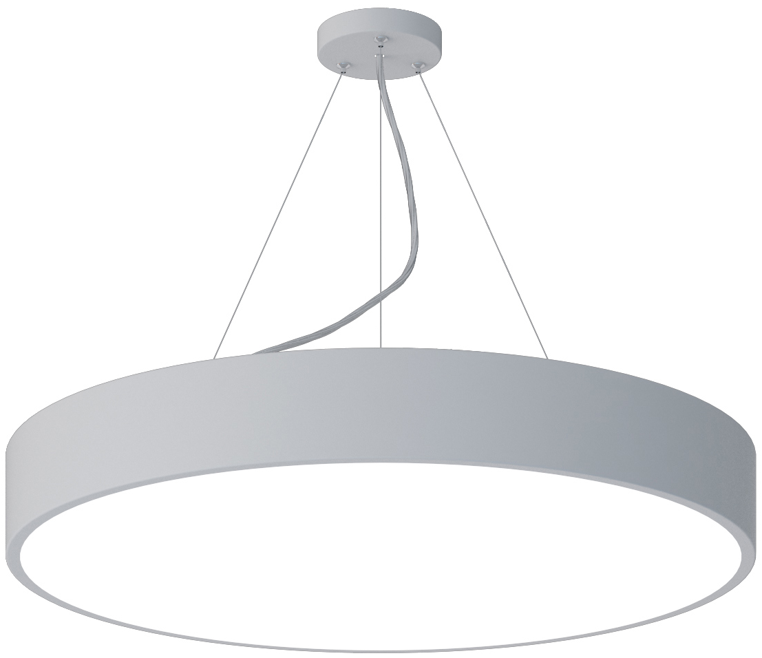 Изображение товара Светильник подвесной светодиодный «Geometria» Ring 5 м² нейтральный белый свет цвет белый