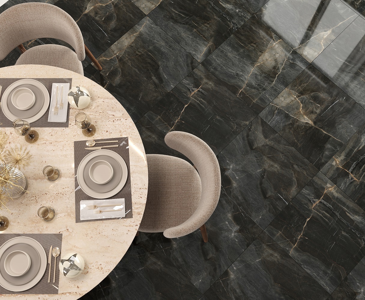 Изображение товара Керамогранит Laparet Stellar wind x9999294595 60x120см 1.44 м² цвет темно-серый