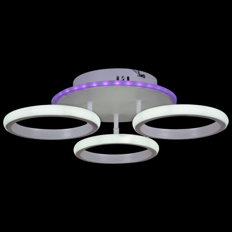 Изображение товара Люстра потолочная светодиодная Reluce 05855-0.3-03 10 м² регулируемый белый свет цвет белый