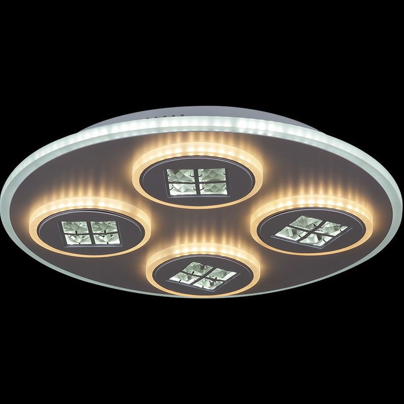 Изображение товара Люстра потолочная светодиодная Reluce 07027-0.3-500c 28 м² регулируемый белый свет цвет белый
