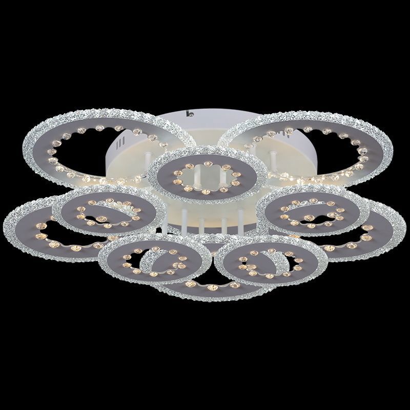 Изображение товара Люстра потолочная светодиодная Reluce 08451-0.3-5+5c 44 м² регулируемый белый свет цвет белый