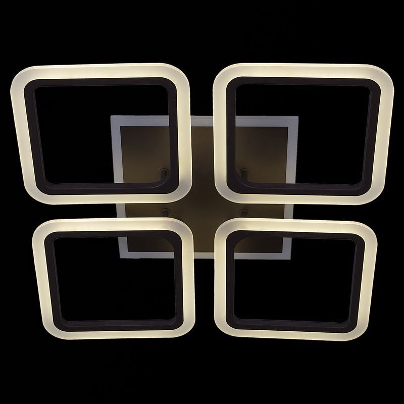 Изображение товара Люстра потолочная светодиодная Reluce 18822-0.3-04led 20 м² регулируемый белый свет цвет коричневый