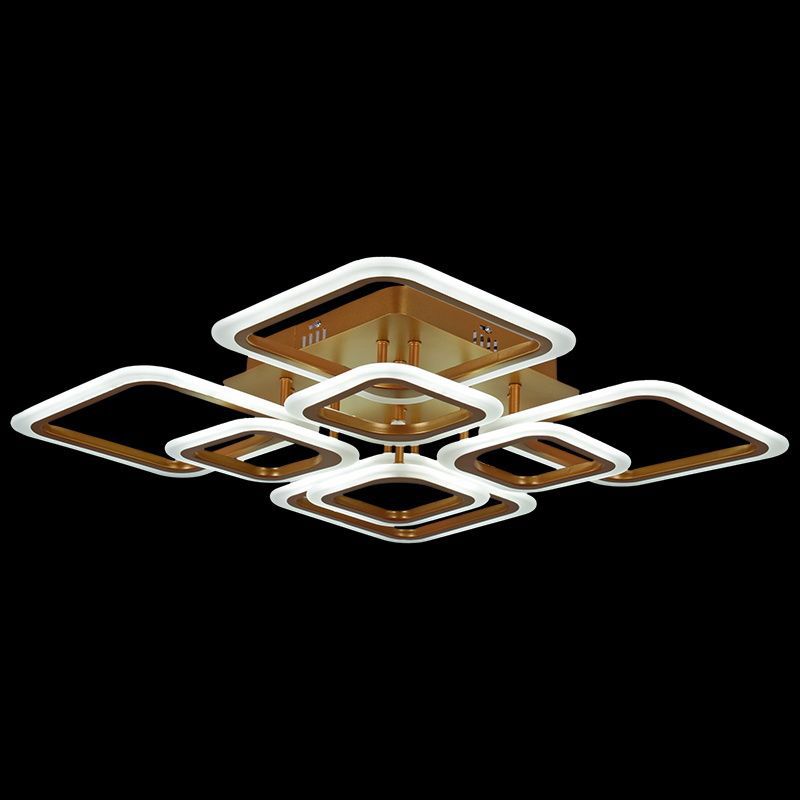 Изображение товара Люстра потолочная светодиодная Reluce 03688-9.3-4+4c регулировка цветовой температуры