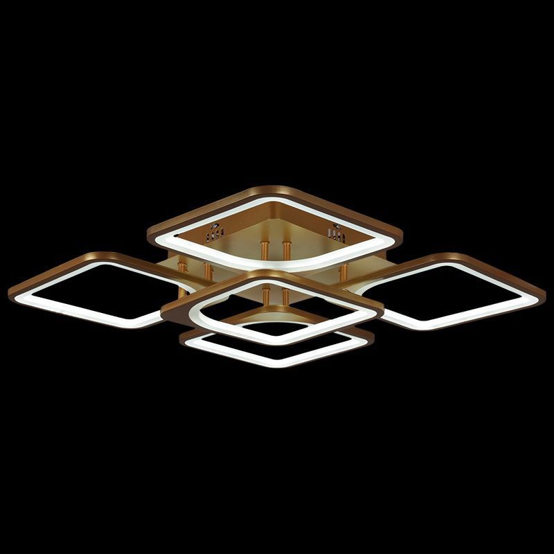 Изображение товара Люстра потолочная светодиодная Reluce 04162-9.3-05B с регулируемой цветовой палитрой и пультром