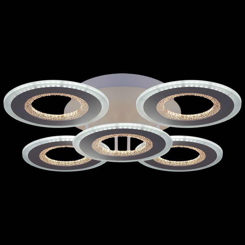 Изображение товара Люстра потолочная светодиодная Reluce 04333-9.3-05 для хай-тек интерьера 36 м² регулируемый белый с