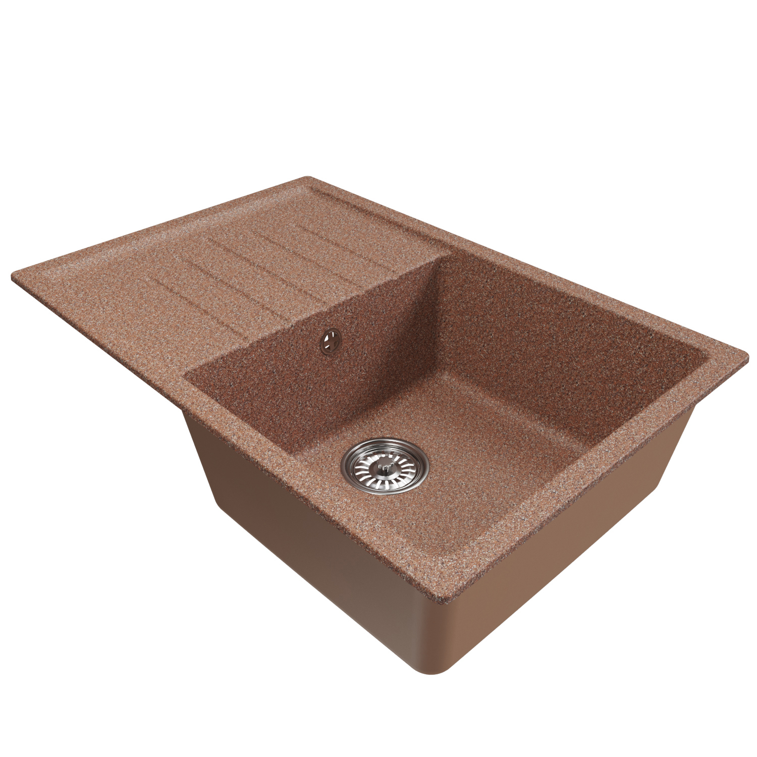 Изображение товара Врезная мойка Mixline ML-GM19 89х53 см искусственный камень терракота