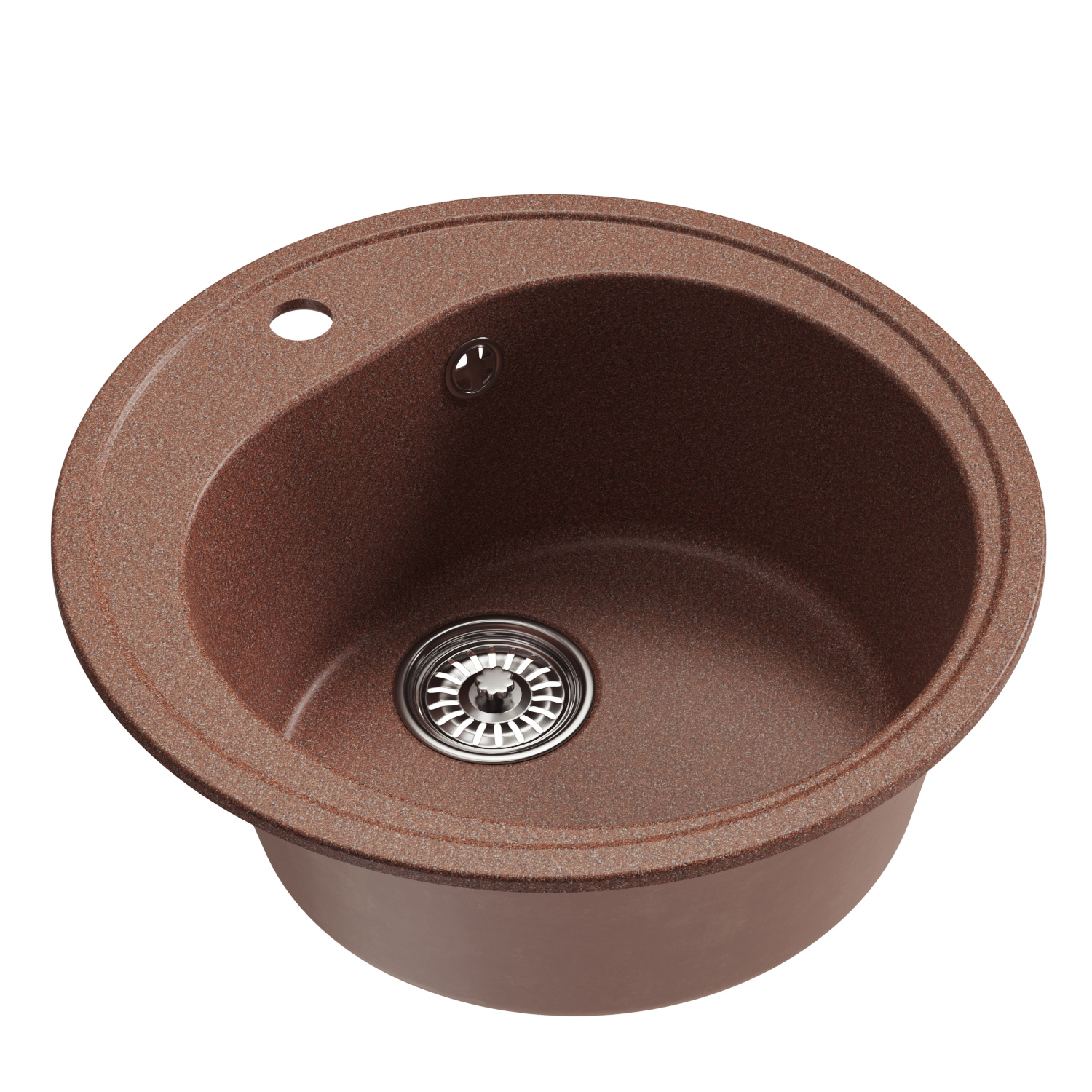 Изображение товара Врезная кухонная мойка Mixline ML-GM11 (307) NEW 50x50 см искусственный мрамор