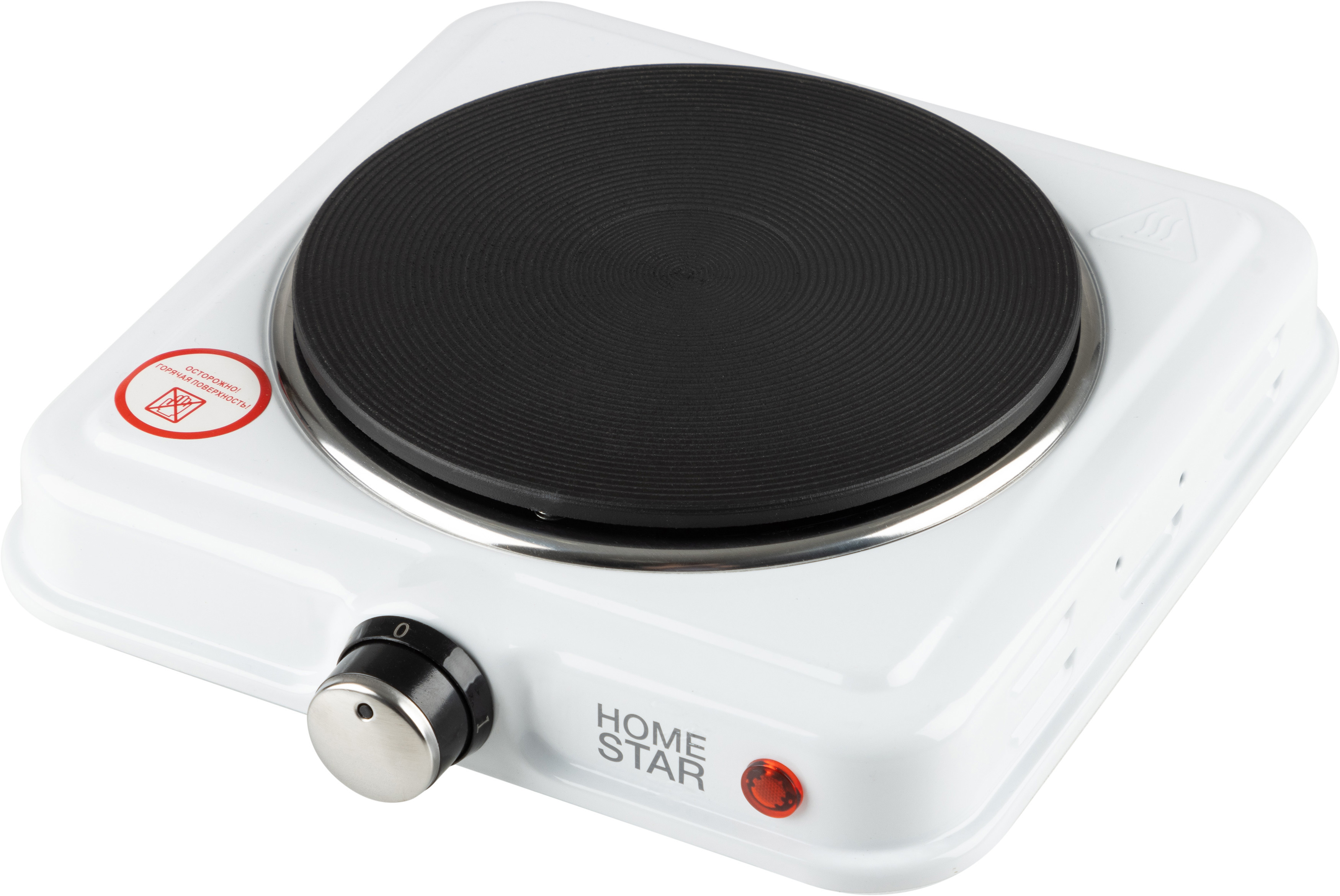 Изображение товара Электрическая настольная плита Homestar HS-1108 23.10 см 1 конфорка белый