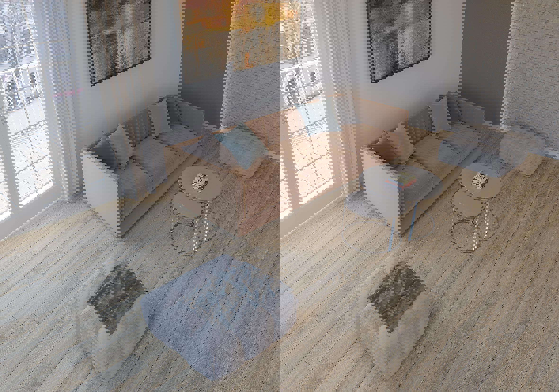 Изображение товара Керамогранит Laparet Elma бежевый 15x60 см матовый для пола и стен