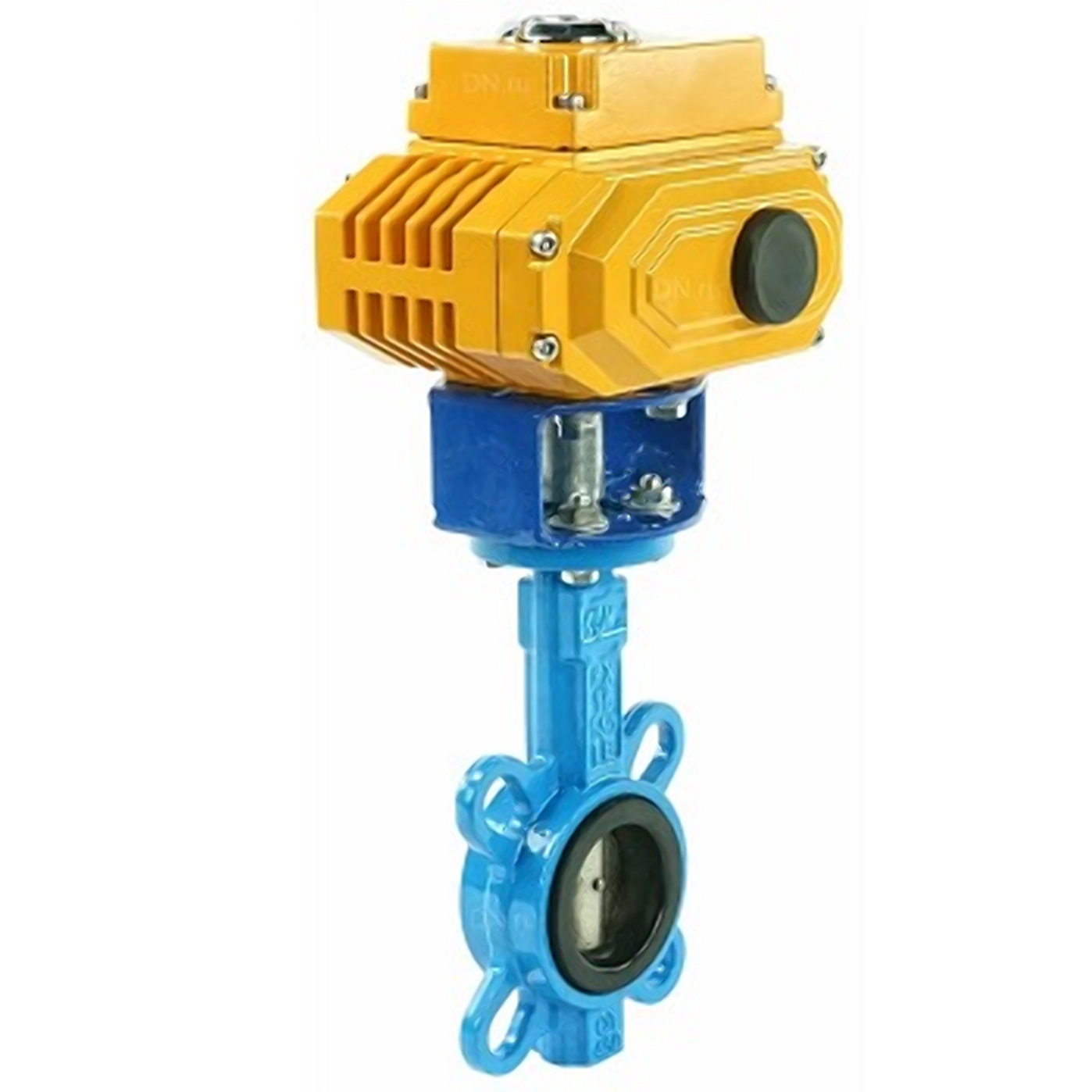 Изображение товара Затвор дисковый поворотный DN.ru GGG50-GGG40 380В Ду50 Ру16 электропривод