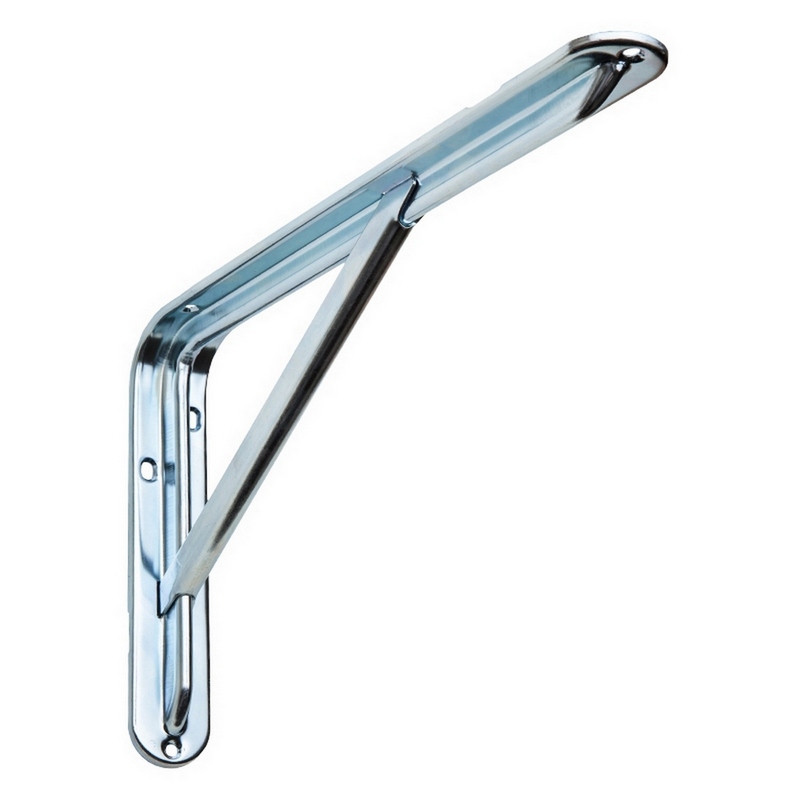 Изображение товара Кронштейн с ребром Aldeghi Luigi S.p.A. 345x230x41 мм оцинкованный 165 кг