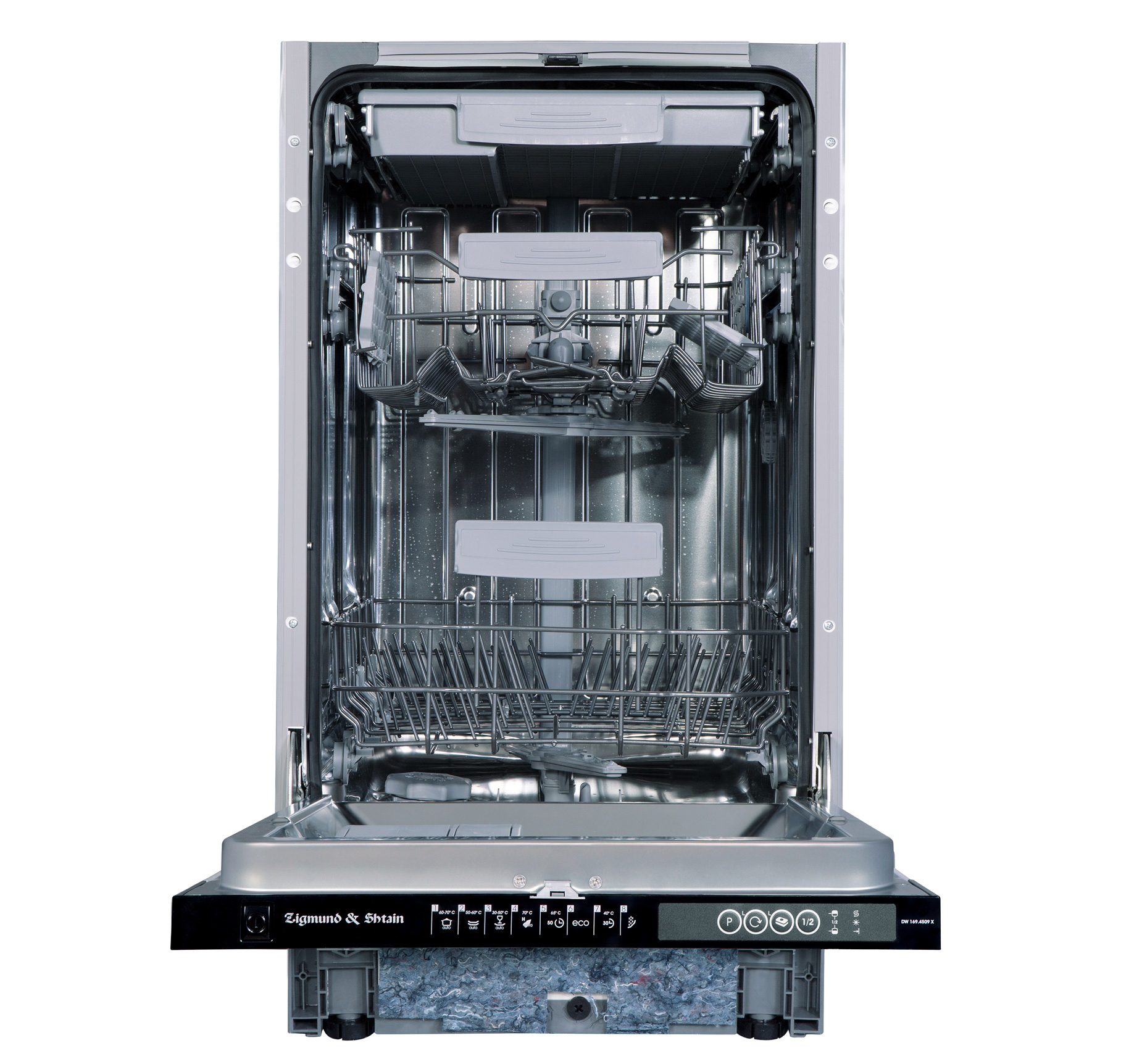 Изображение товара Посудомоечная машина Zigmund & shtain DW 169.4509 X 45.0 см 8 программ цвет белый
