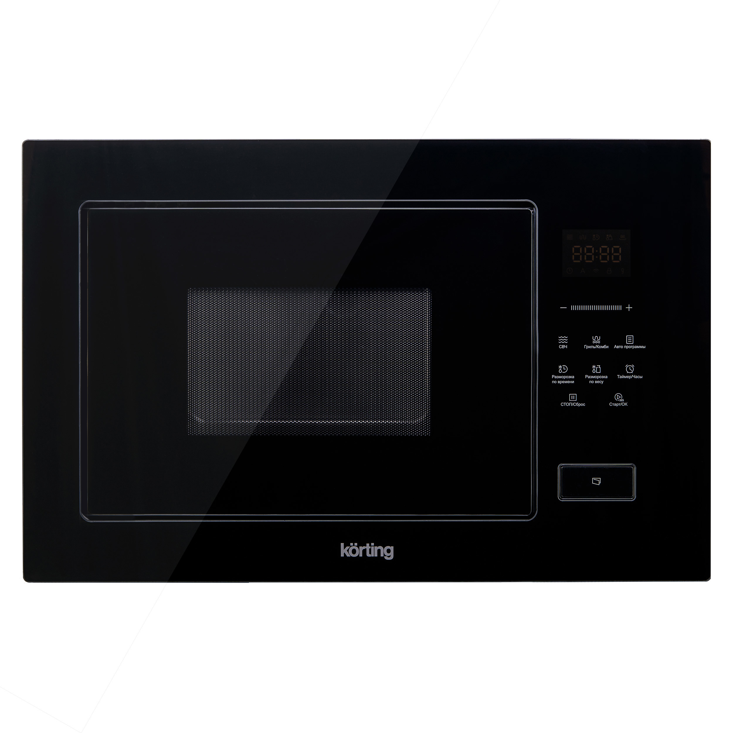 Изображение товара Встраиваемая микроволновая печь Korting KMI 928 GN 28 л с грилем и сенсорным управлением