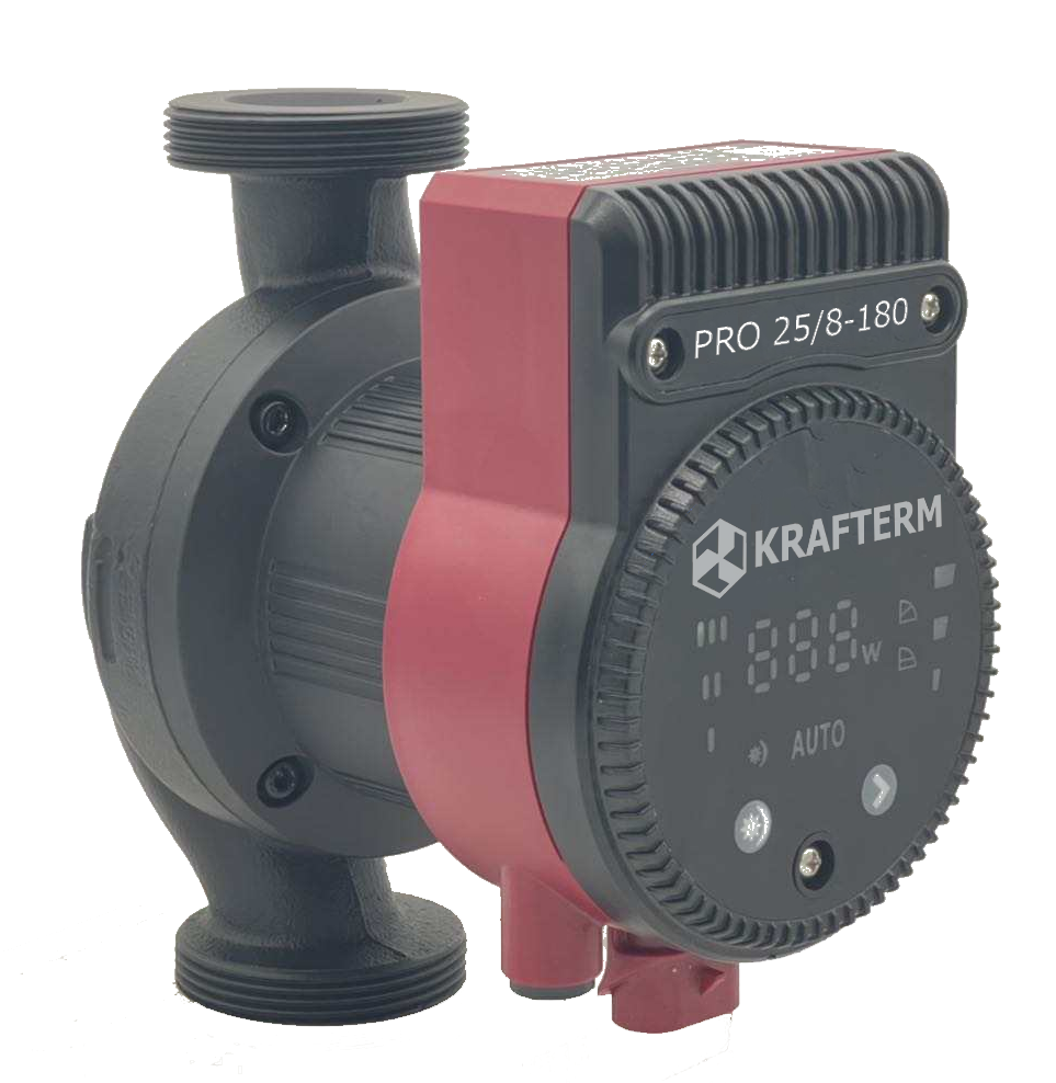 Изображение товара Крафтем PRO 25/8-180 Энергосберегающий циркуляционный насос 220 В