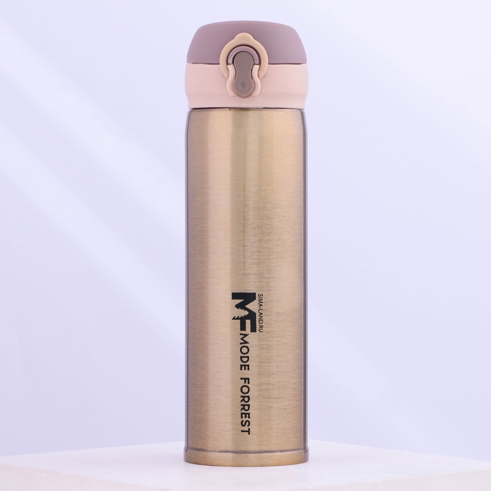 Изображение товара Термос Mode Forrest 450 мл металлический желтый горячие напитки 10-12 часов