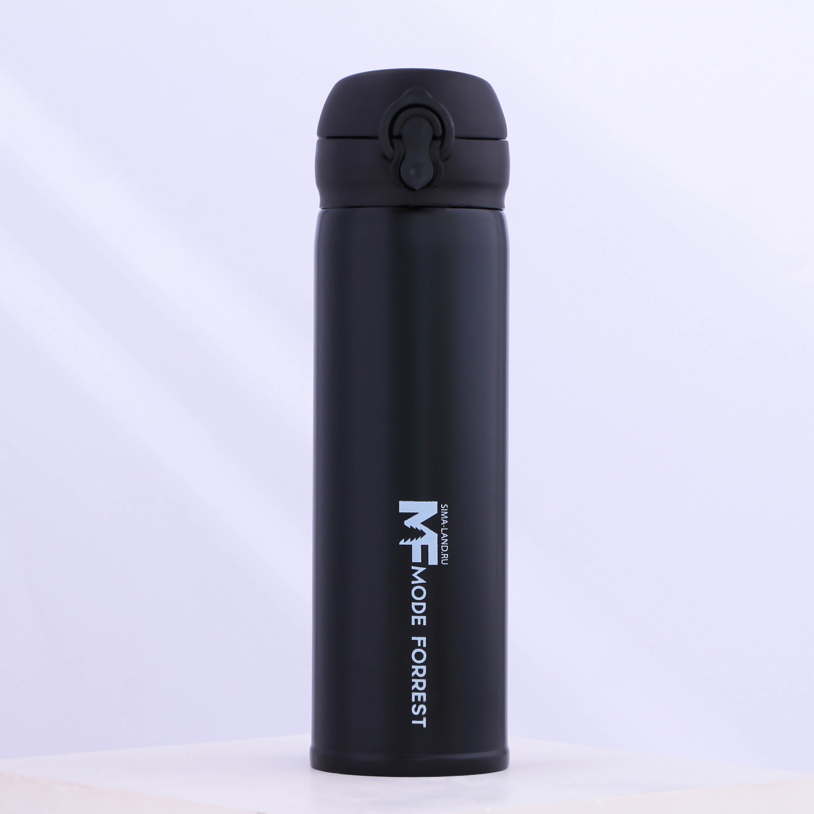 Изображение товара Термос 450 мл Mode forrest 9085266 металлическая колба цвет черный