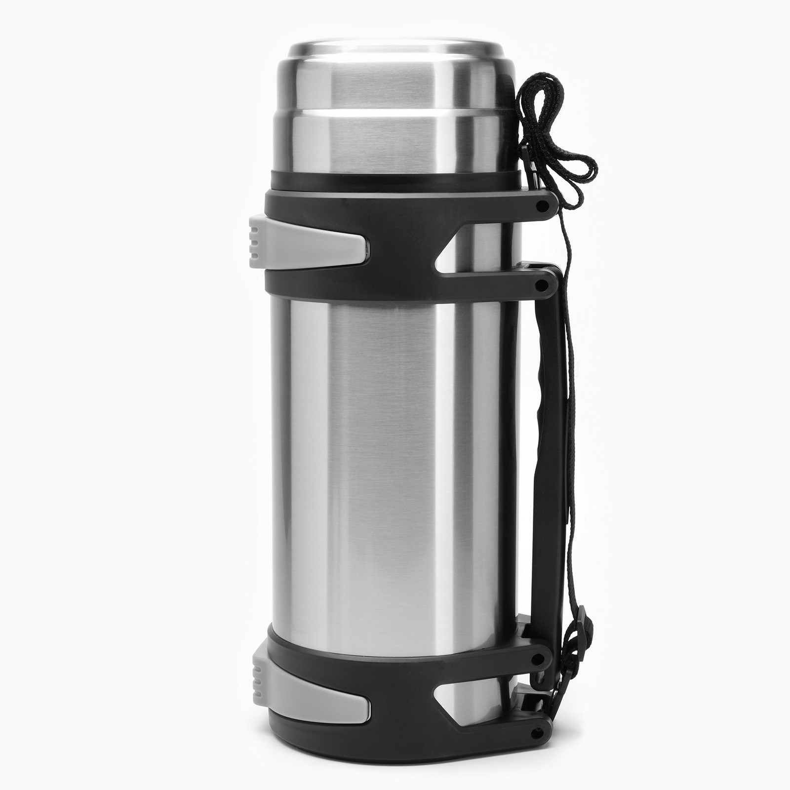 Изображение товара Термос 4000 мл Take it easy Колумб металлическая колба цвет серый