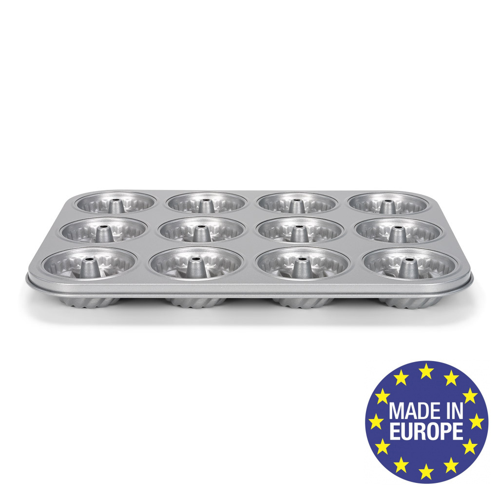Изображение товара Форма для выпечки Patisse Silver 24x3x35 см, 12 ячеек, антипригарная